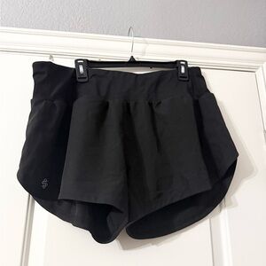 Simply Southern Black Athletic Shorts